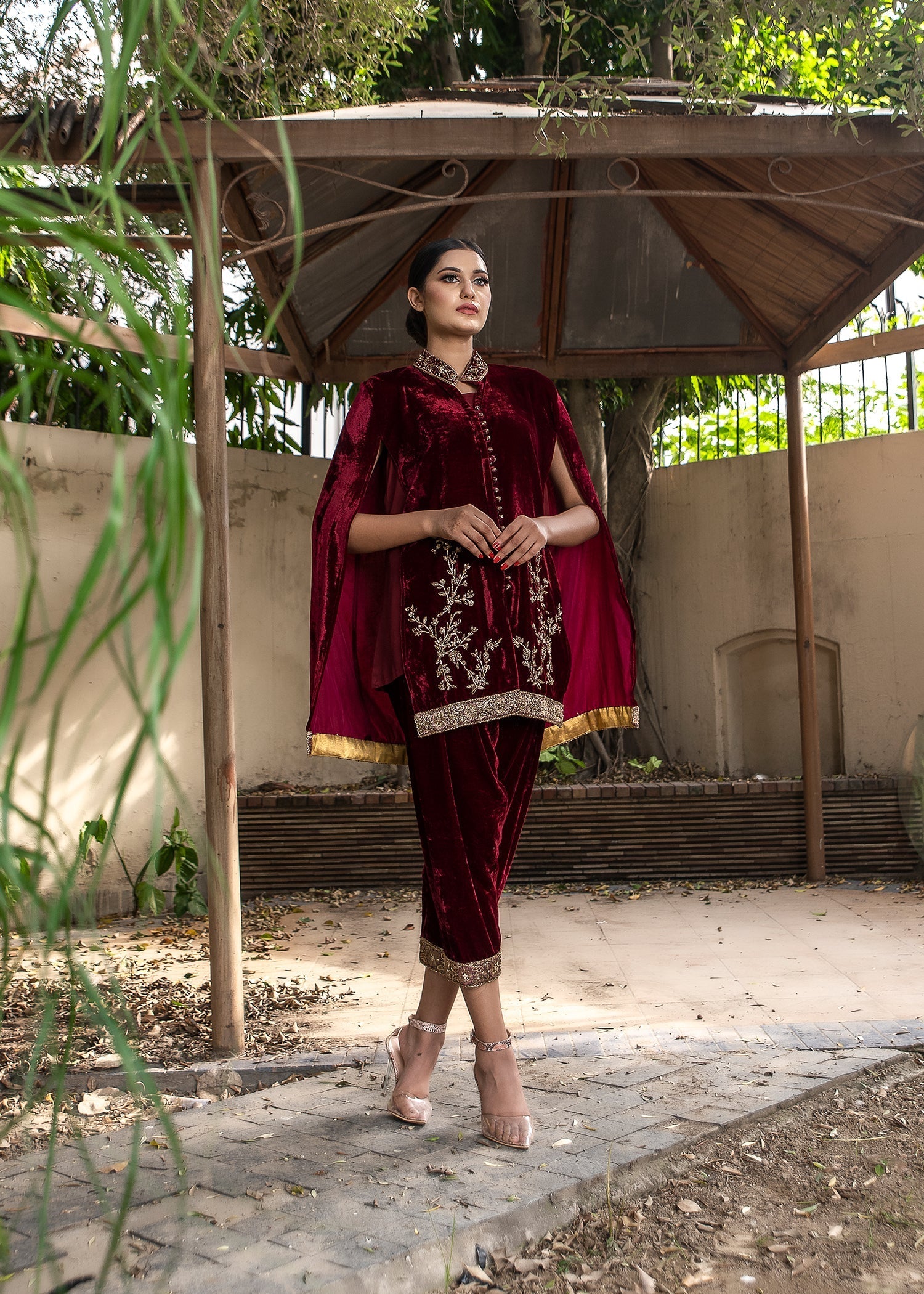 Purple Haze | Velvet Formals |  Maroon Velvet