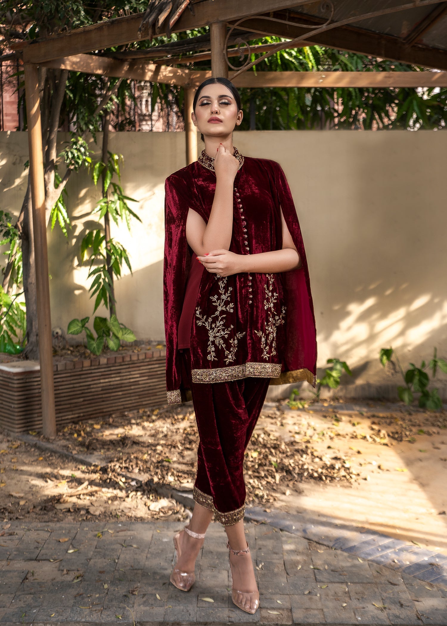 Purple Haze | Velvet Formals |  Maroon Velvet