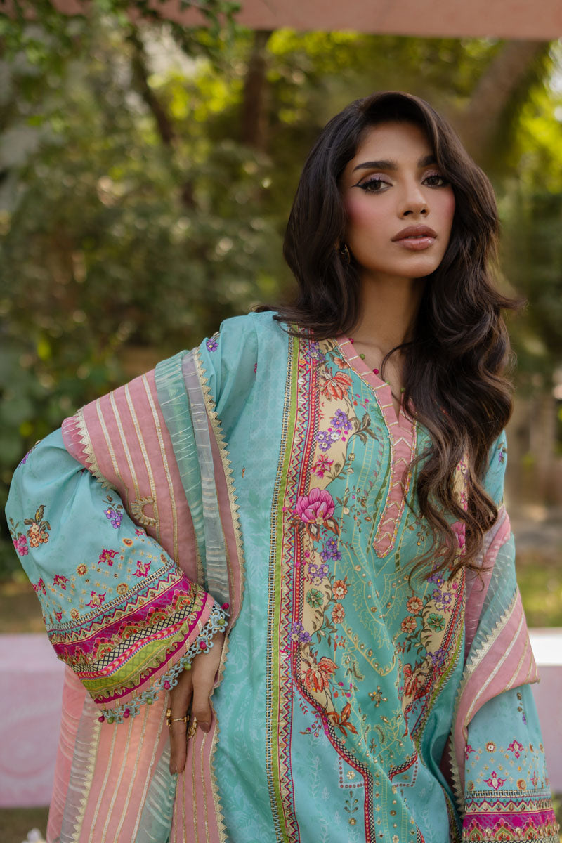 Qalamkar | Luxe Silk |  UA-06 SARA