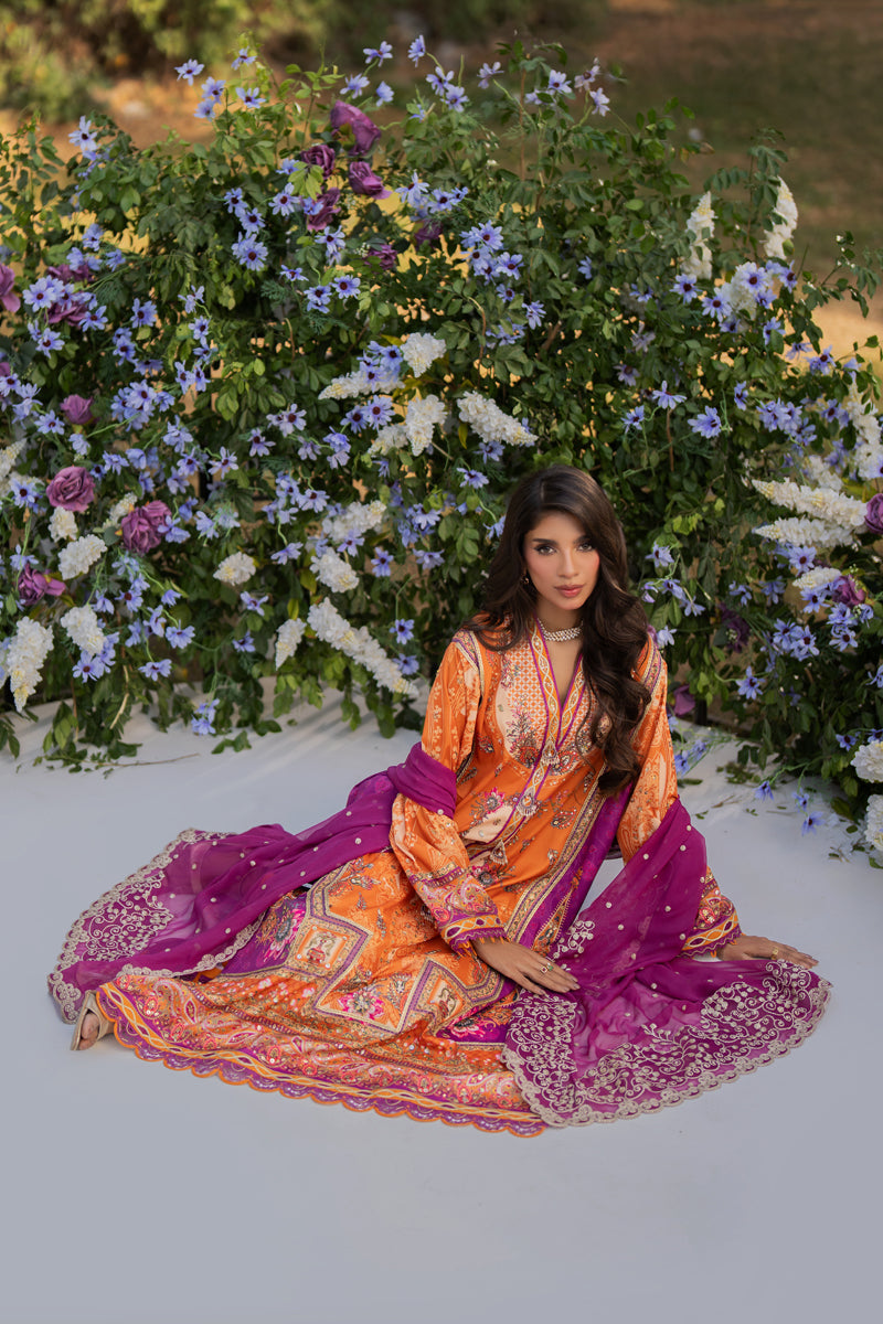 Qalamkar | Luxe Silk | UA-03 ALMA