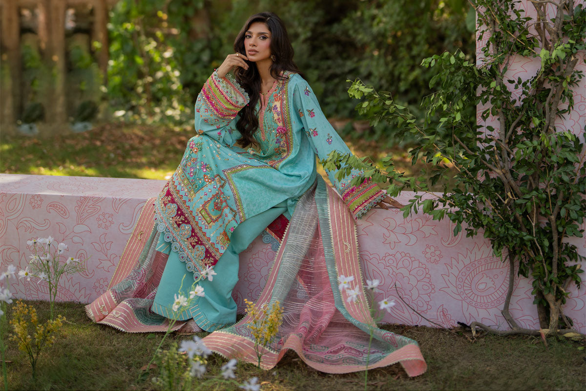 Qalamkar | Luxe Silk |  UA-06 SARA