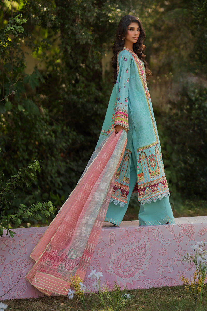 Qalamkar | Luxe Silk |  UA-06 SARA