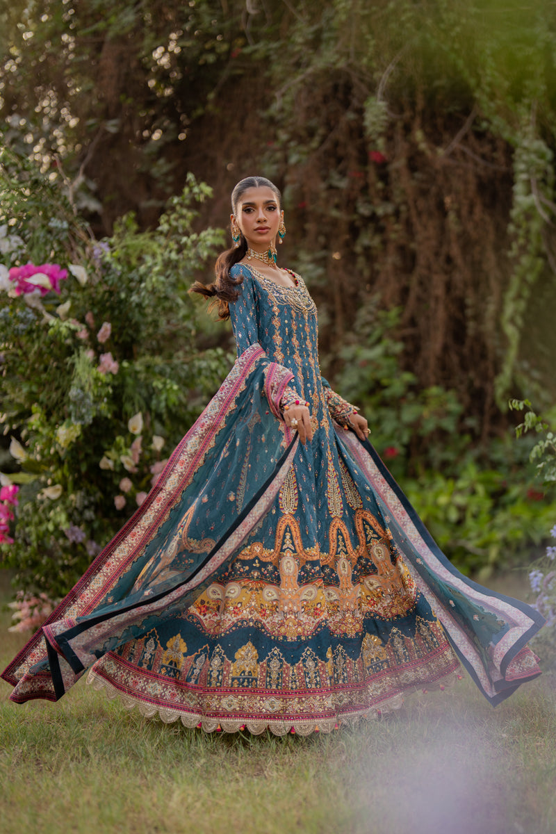 Qalamkar | Luxe Silk | UA-09 TINA