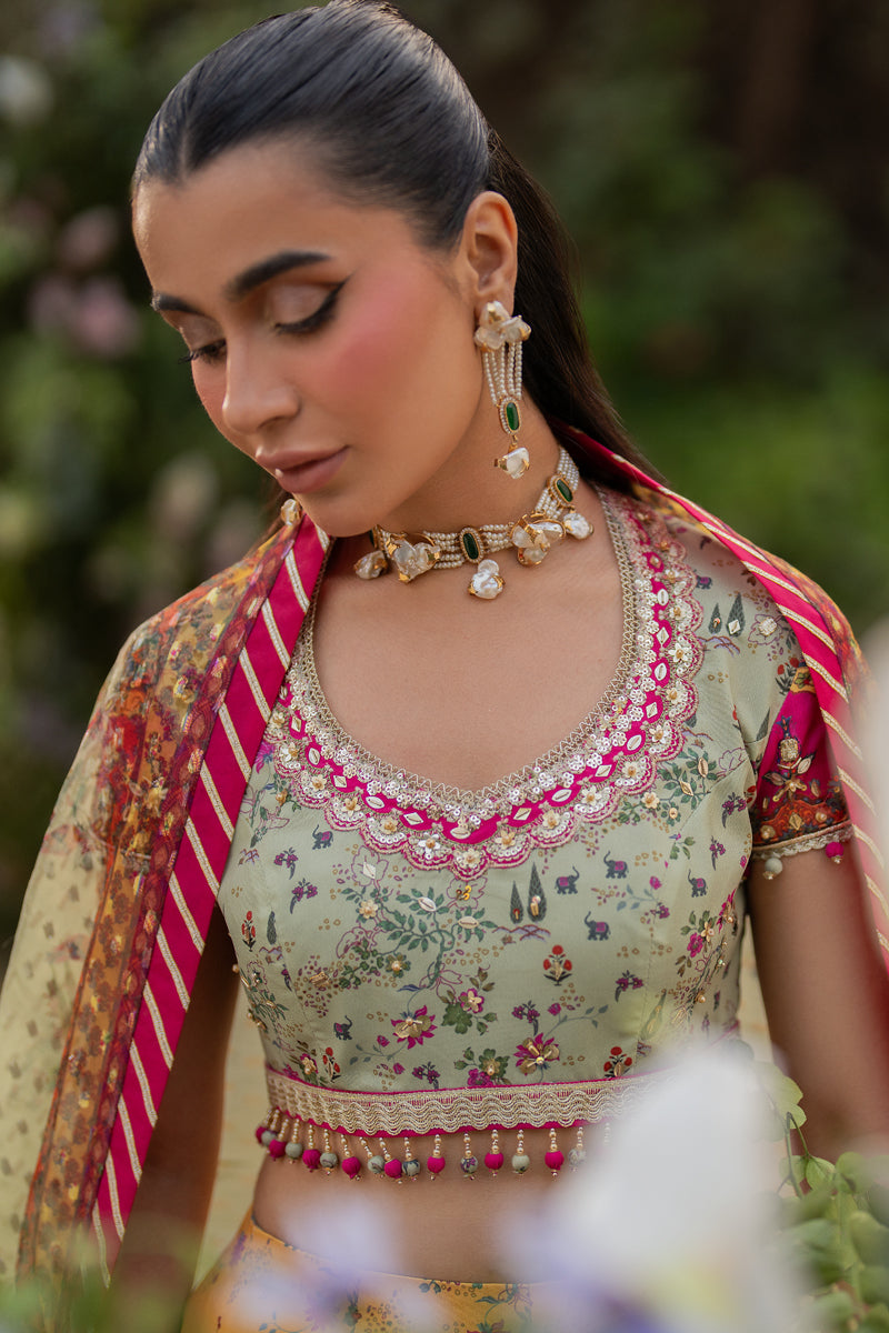 Qalamkar | Luxe Silk | UA-08 LUNA