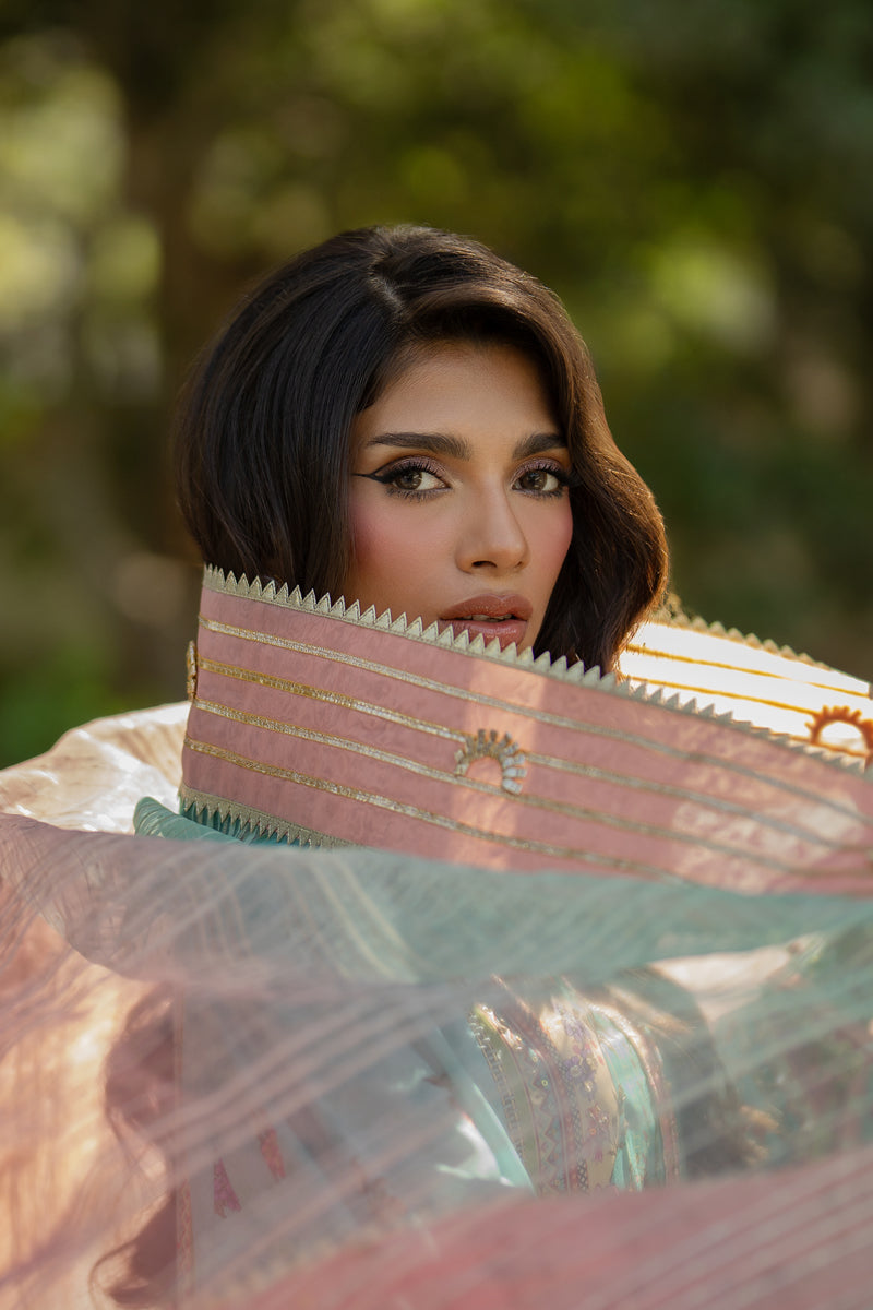 Qalamkar | Luxe Silk |  UA-06 SARA