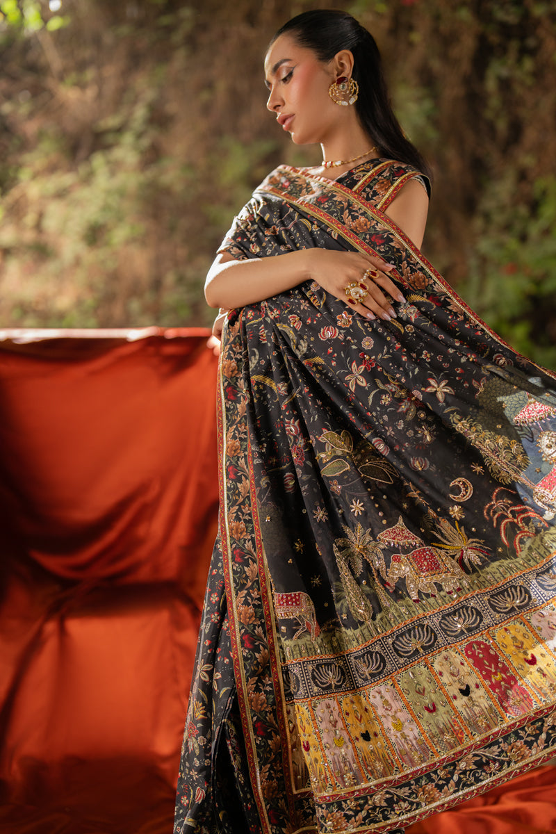 Qalamkar | Luxe Silk |  UA-04 AVA