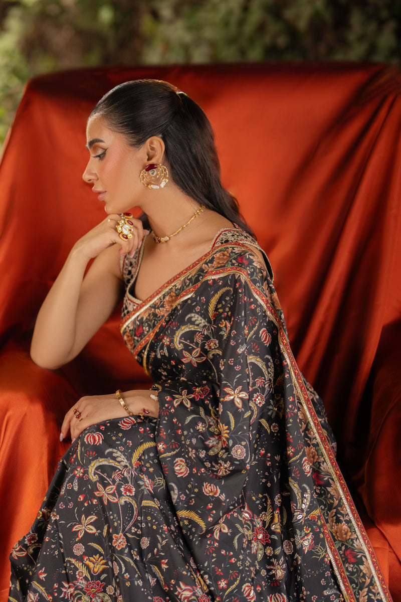 Qalamkar | Luxe Silk |  UA-04 AVA