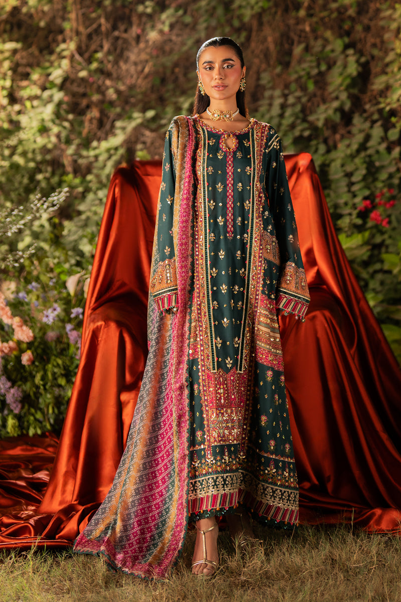 Qalamkar | Luxe Silk | UA-02 NINA