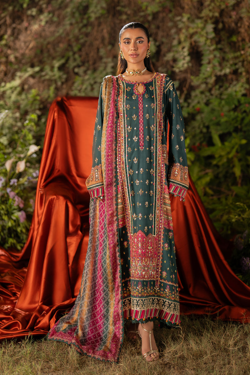 Qalamkar | Luxe Silk | UA-02 NINA