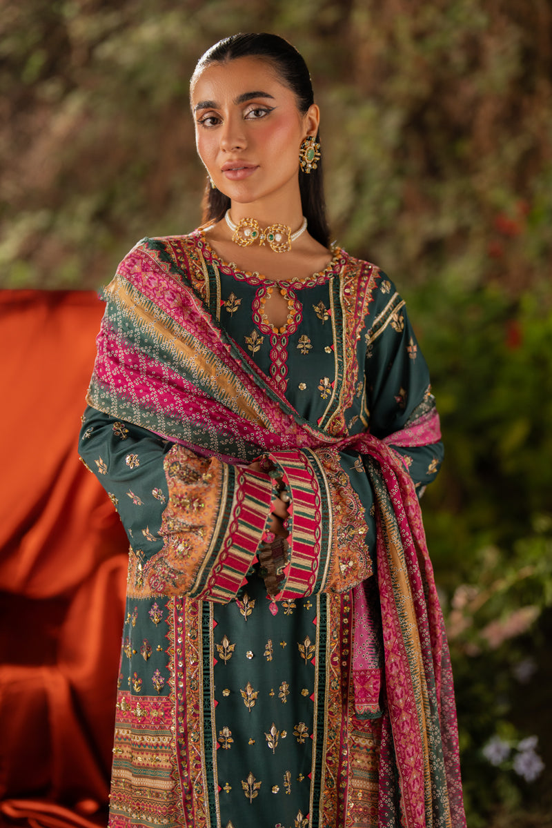 Qalamkar | Luxe Silk | UA-02 NINA