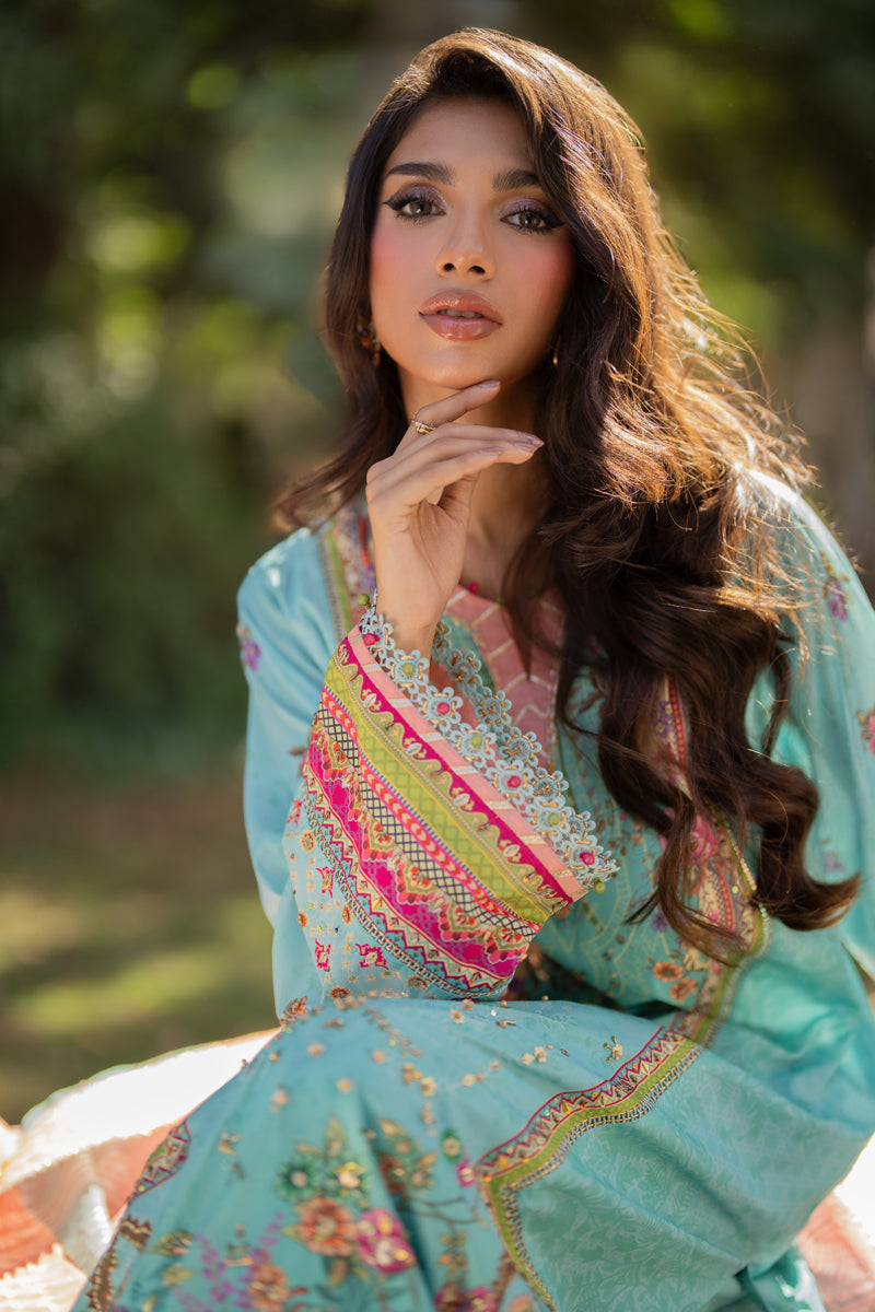 Qalamkar | Luxe Silk |  UA-06 SARA