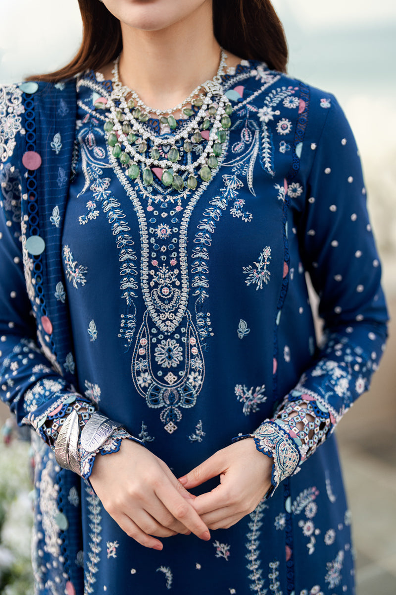 Qalamkar | Sahil Luxury Lawn | FK-05 AURORA