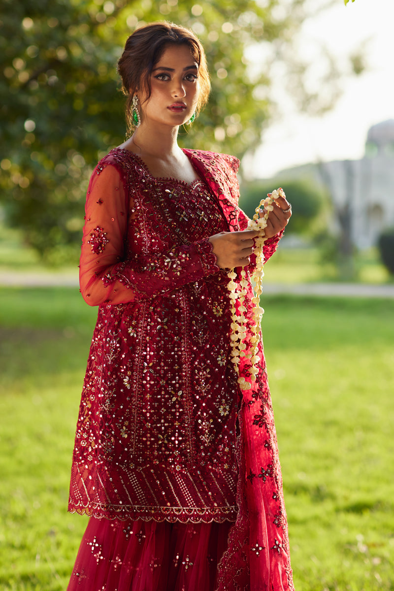 Qalamkar | Shadmani Luxury Formals | Nurah SH-07