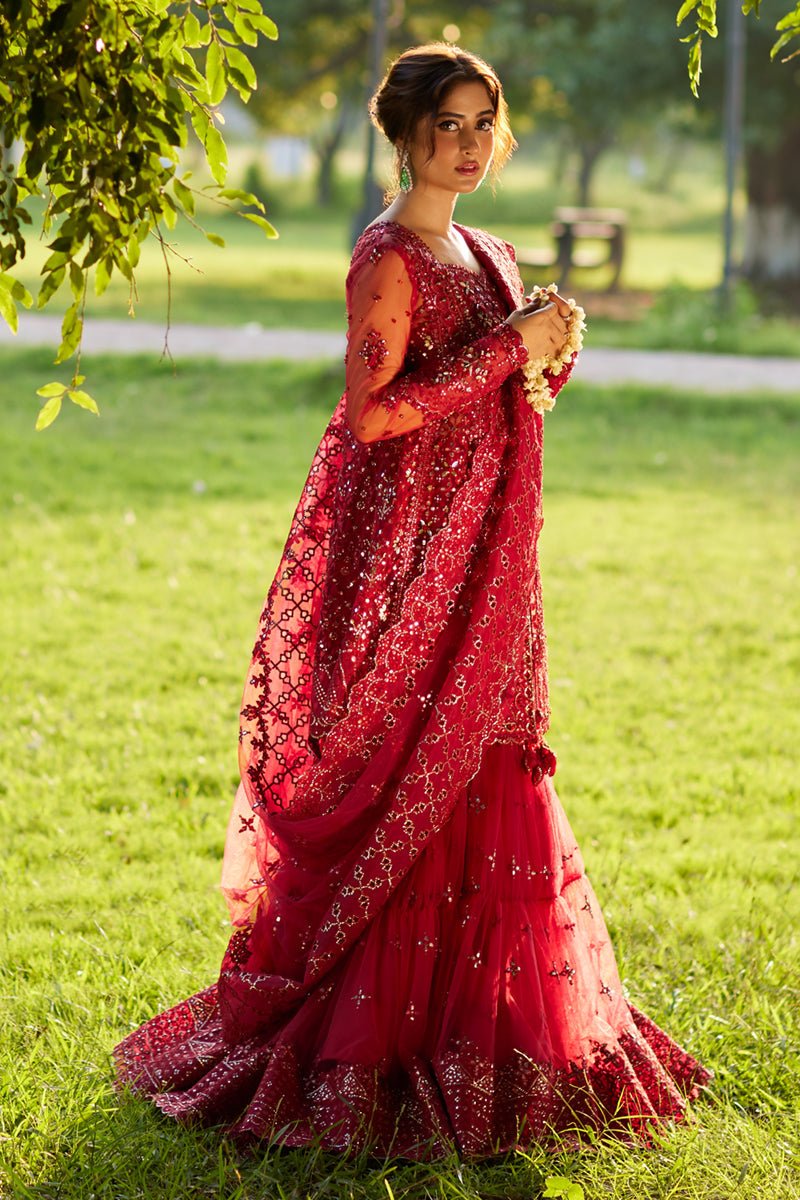 Qalamkar | Shadmani Luxury Formals | Nurah SH-07