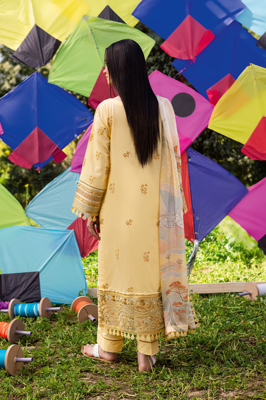Ramsha | Riwayat Lawn Collection | Y-1207
