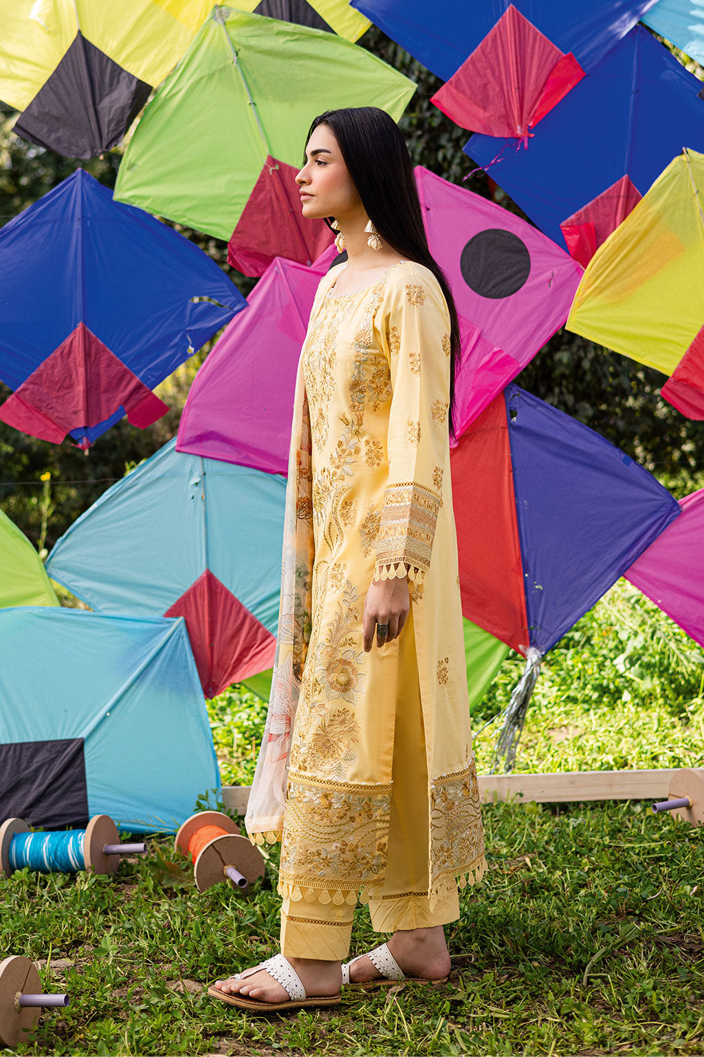 Ramsha | Riwayat Lawn Collection | Y-1207