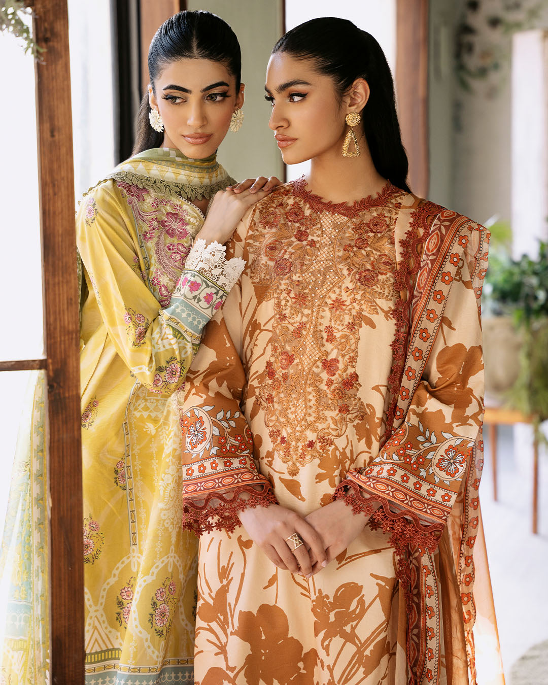 Roheenaz | Flora Printed Lawn | Harmonia