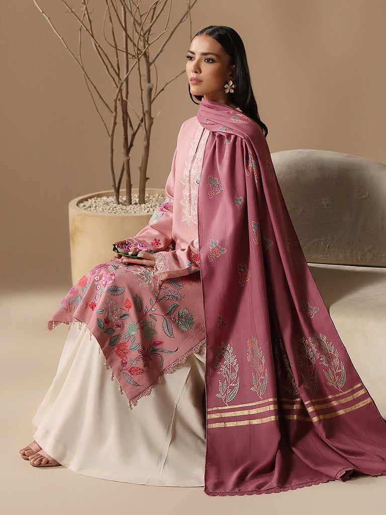 Rajbari | Nissa Embroidered Shawl | Embroidered Shawl Series 07