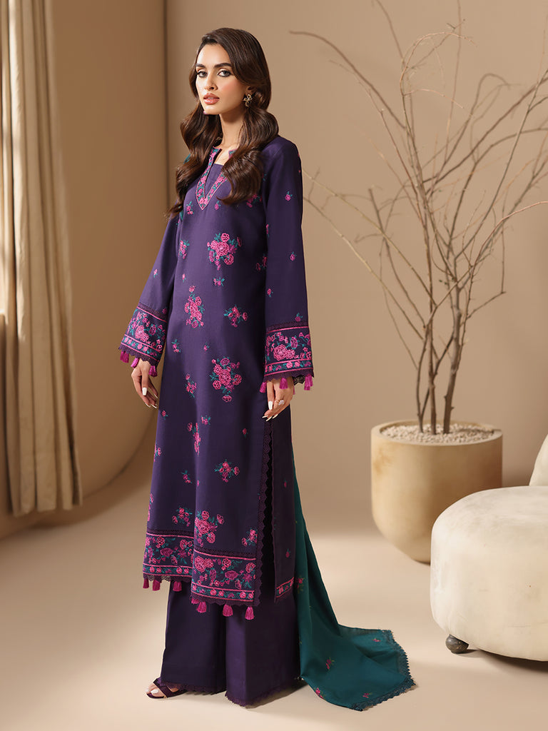 Rajbari | Nissa Embroidered Shawl | Embroidered Shawl Series 06