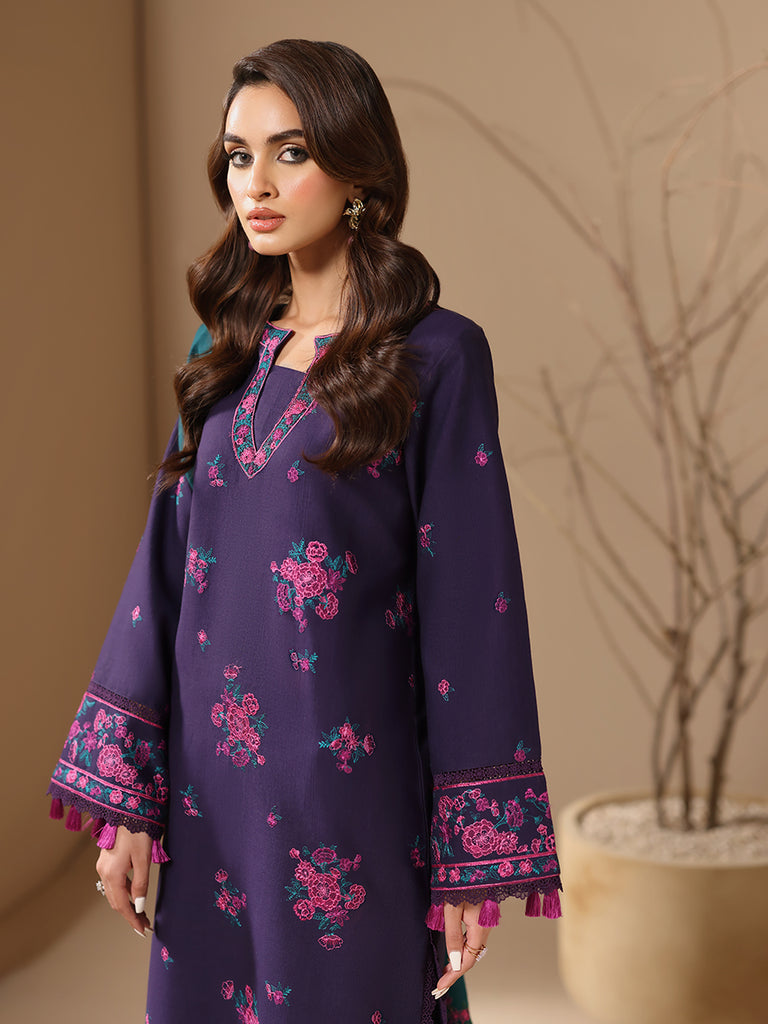 Rajbari | Nissa Embroidered Shawl | Embroidered Shawl Series 06