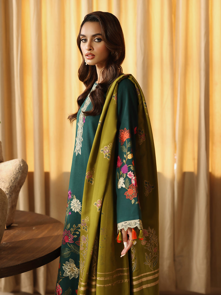 Rajbari | Nissa Embroidered Shawl | Embroidered Shawl Series 11