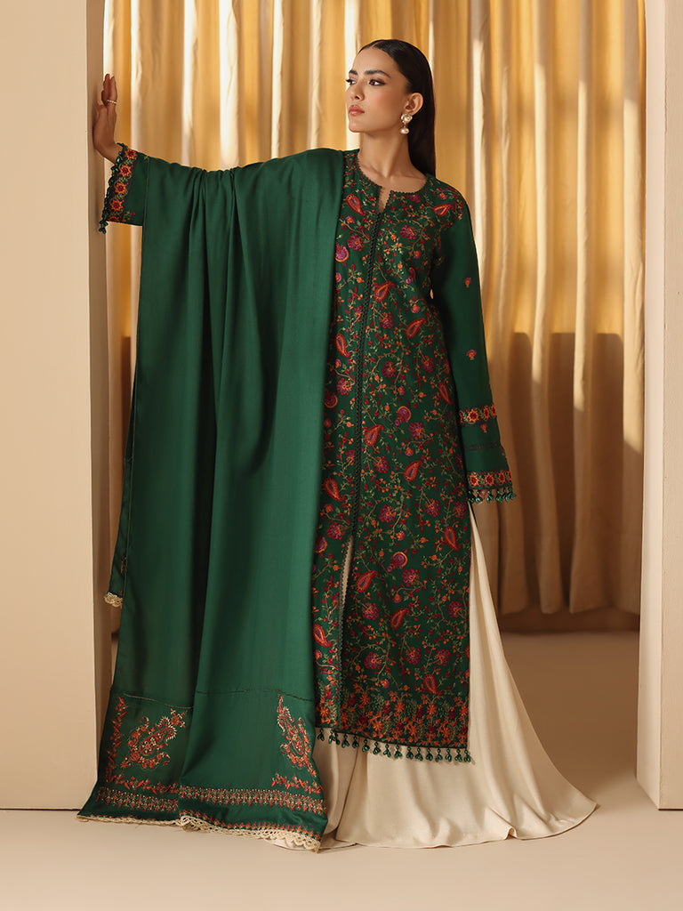 Rajbari | Nissa Embroidered Shawl | Embroidered Shawl Series 03