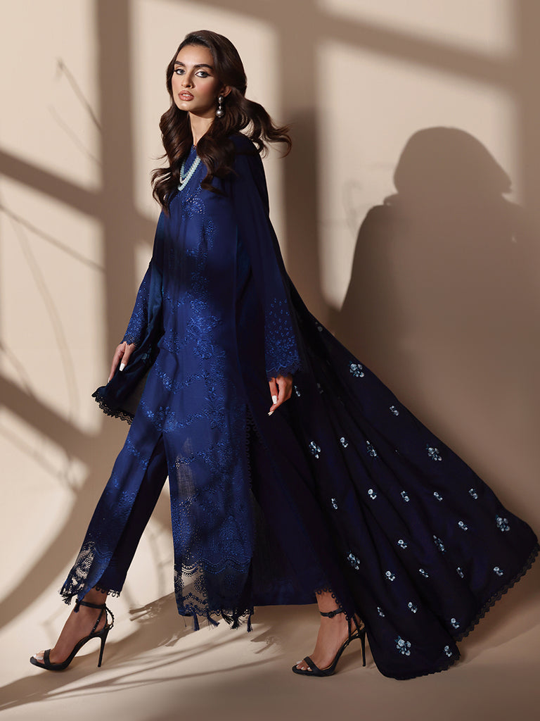 Rajbari | Nissa Embroidered Shawl | Embroidered Shawl Series 01