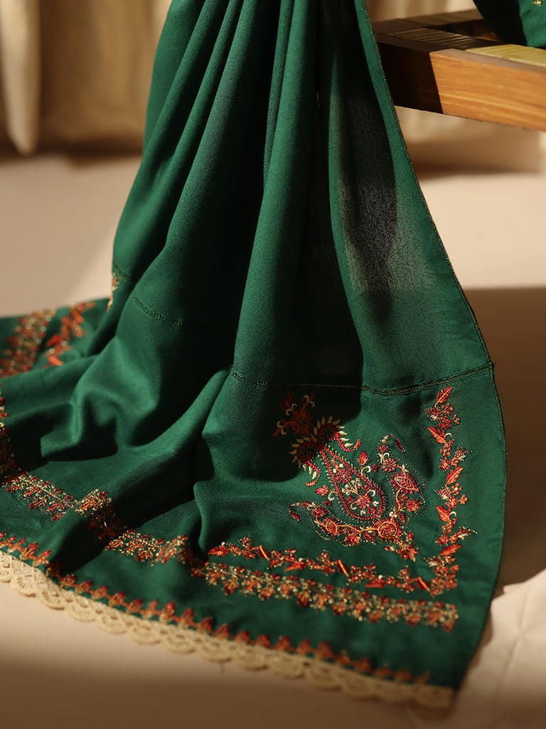 Rajbari | Nissa Embroidered Shawl | Embroidered Shawl Series 03