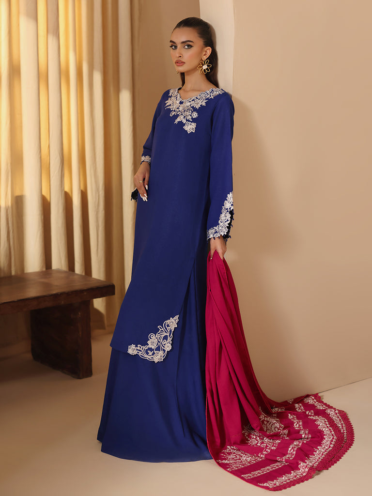 Rajbari | Nissa Embroidered Shawl | Embroidered Shawl Series 14