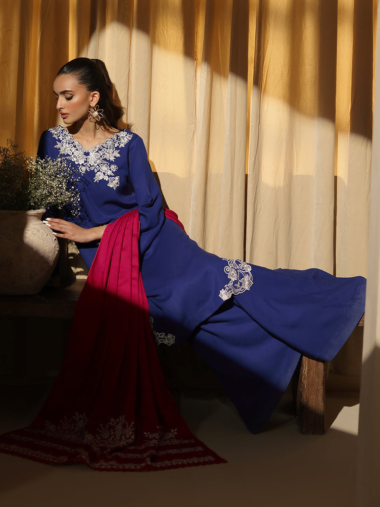 Rajbari | Nissa Embroidered Shawl | Embroidered Shawl Series 14