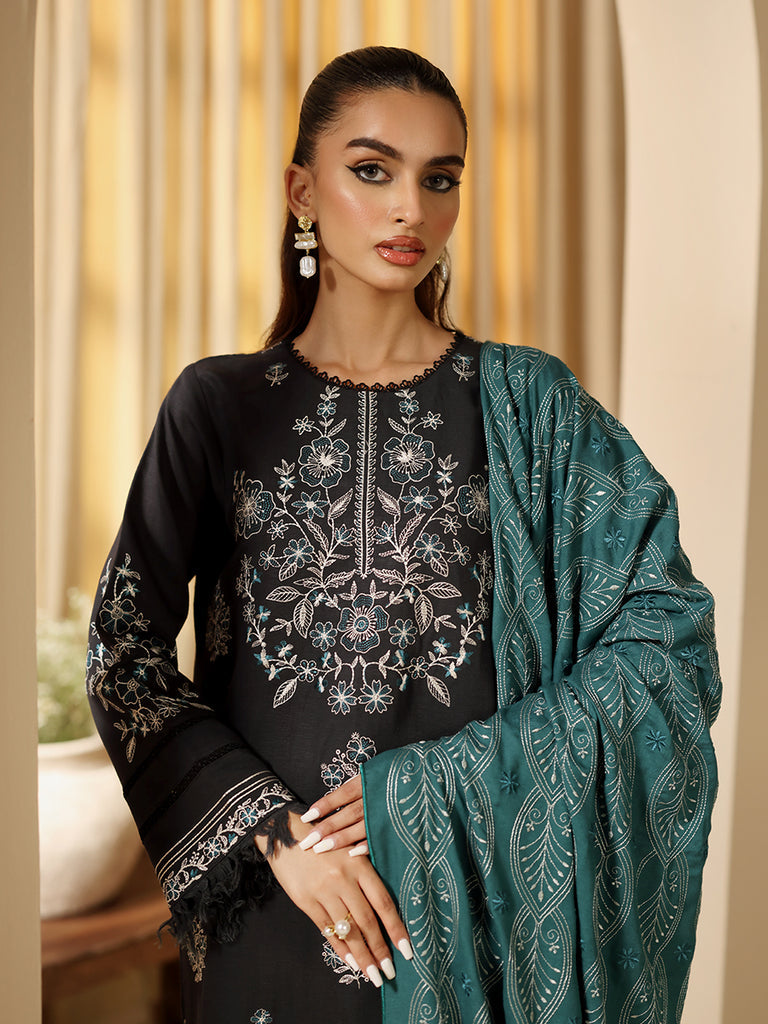 Rajbari | Nissa Embroidered Shawl | Embroidered Shawl Series 13