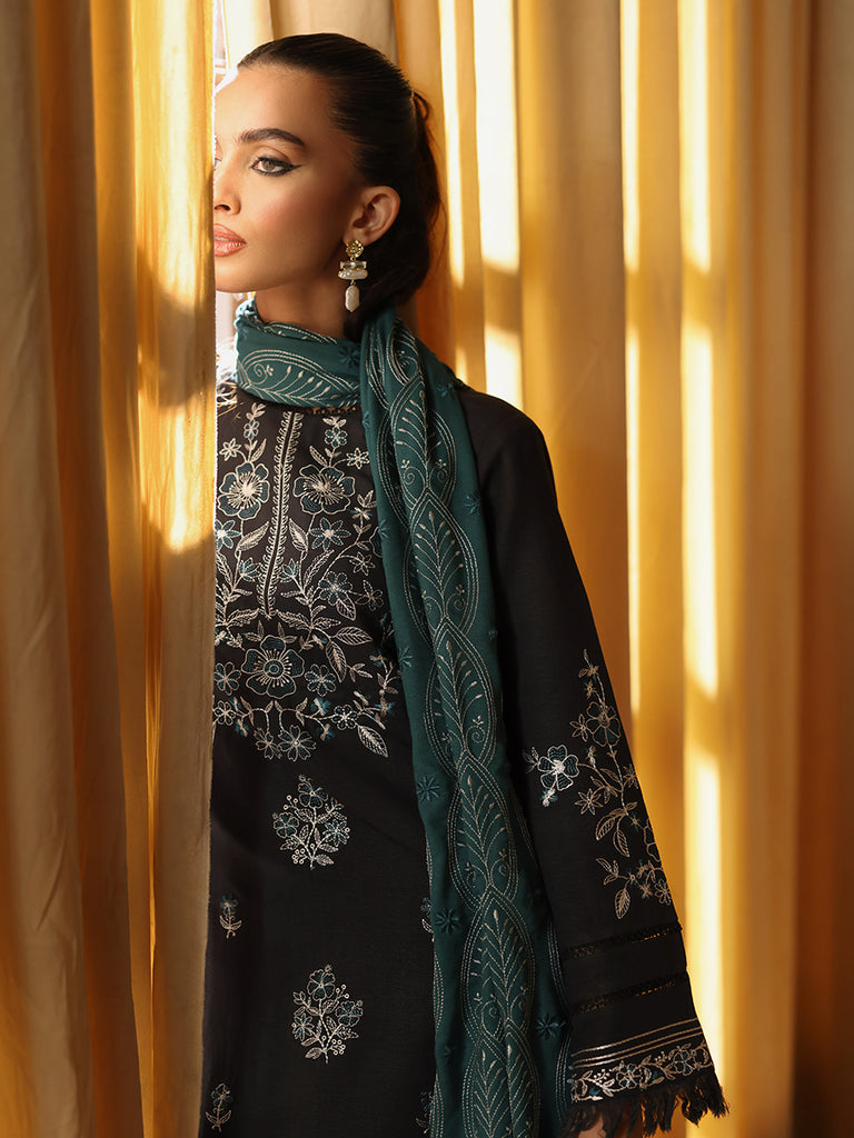 Rajbari | Nissa Embroidered Shawl | Embroidered Shawl Series 13