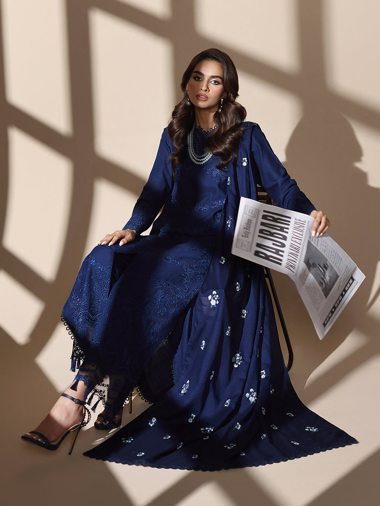 Rajbari | Nissa Embroidered Shawl | Embroidered Shawl Series 01