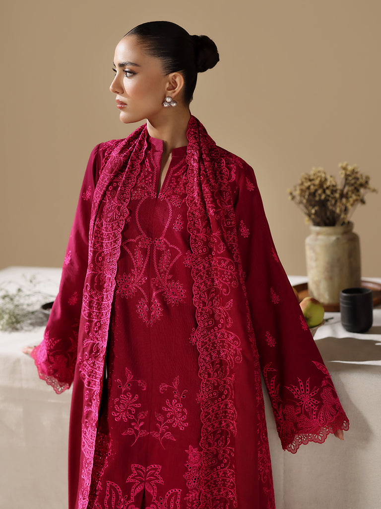 Rajbari | Nissa Embroidered Shawl | Embroidered Shawl Series 02