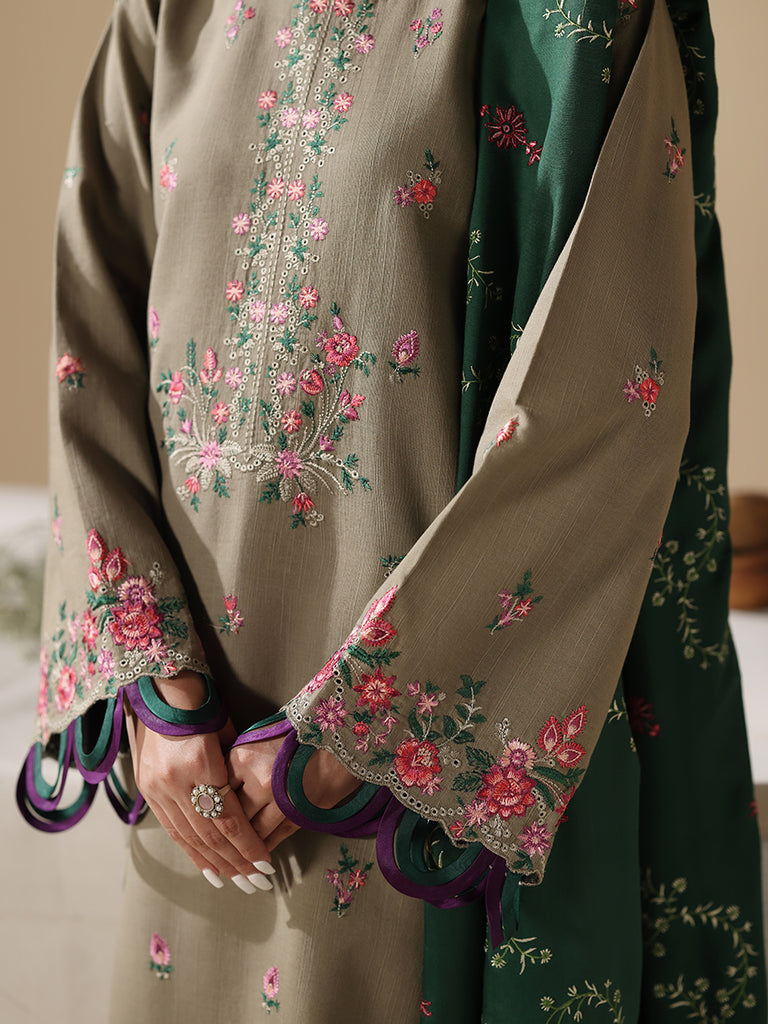 Rajbari | Nissa Embroidered Shawl | Embroidered Shawl Series 05