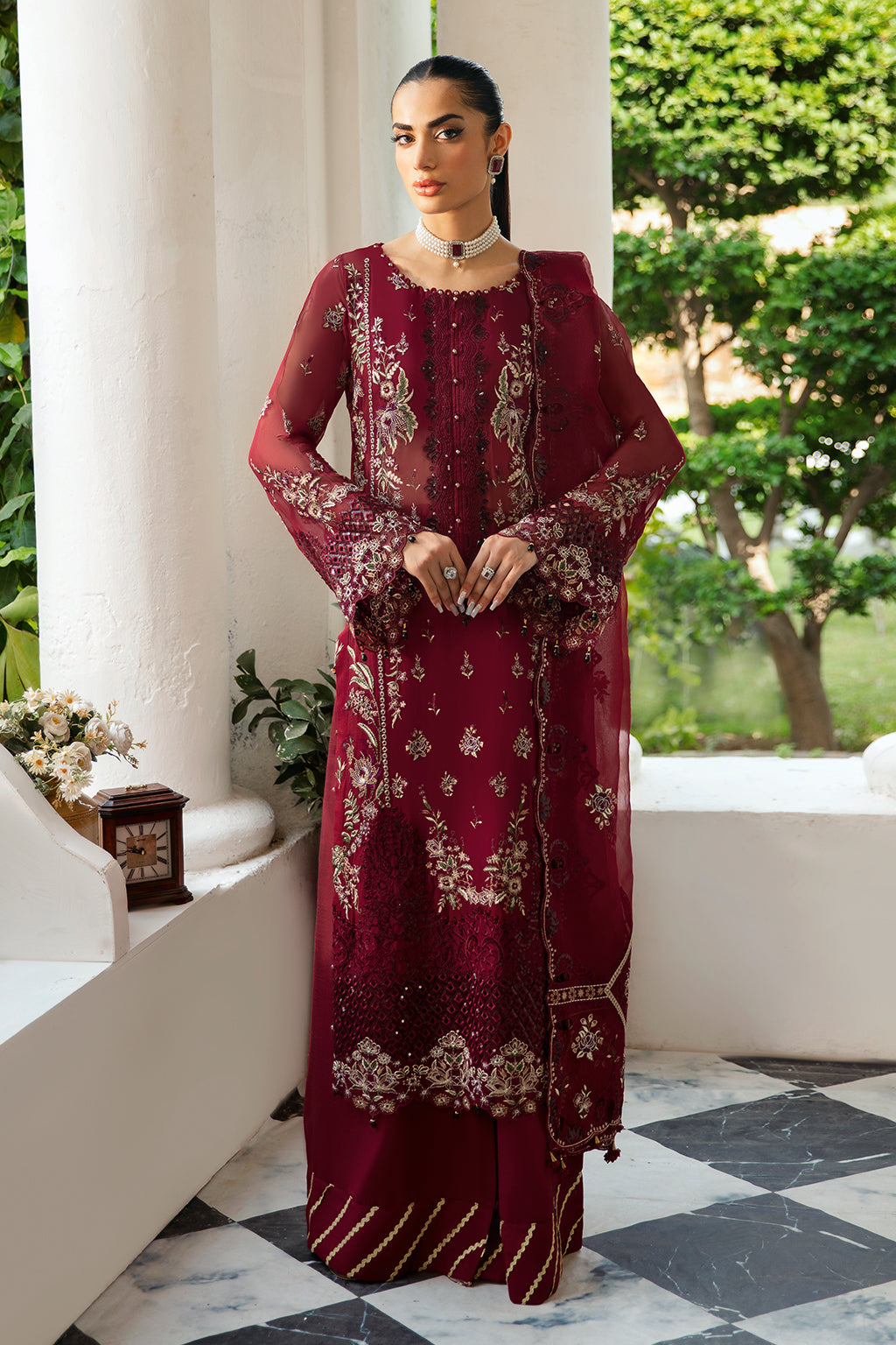 Ramsha | Dastak Luxury Chiffon Collection | Q-103