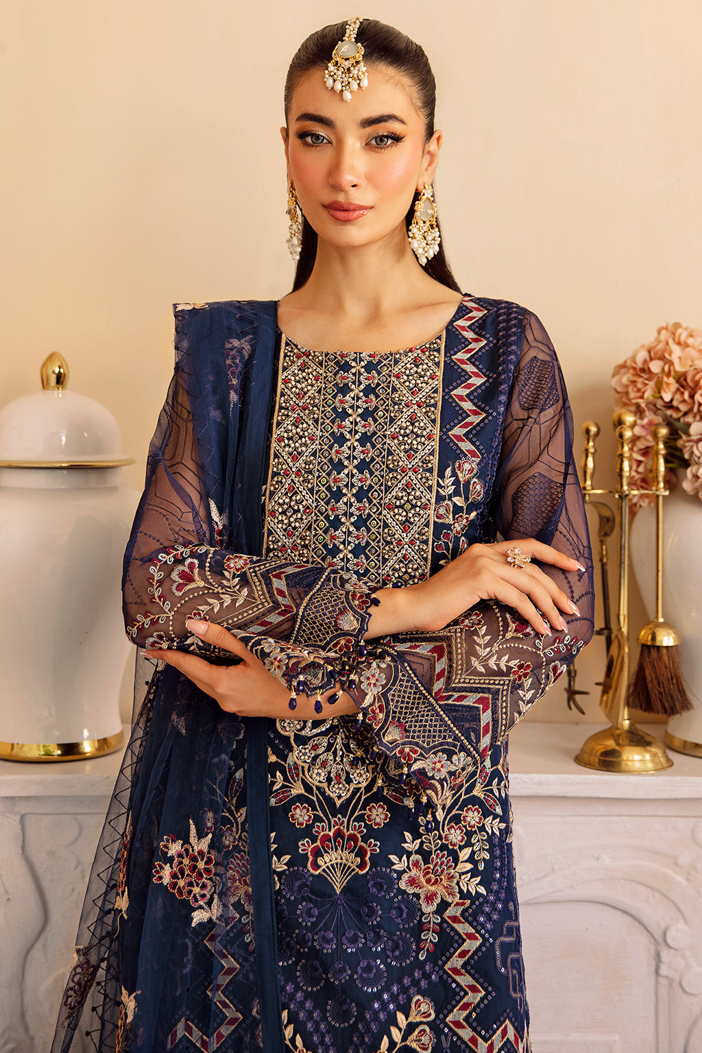 Ramsha | Minhal Organza Collection | M-1209