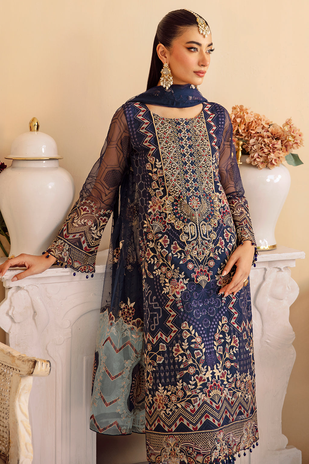 Ramsha | Minhal Organza Collection | M-1209