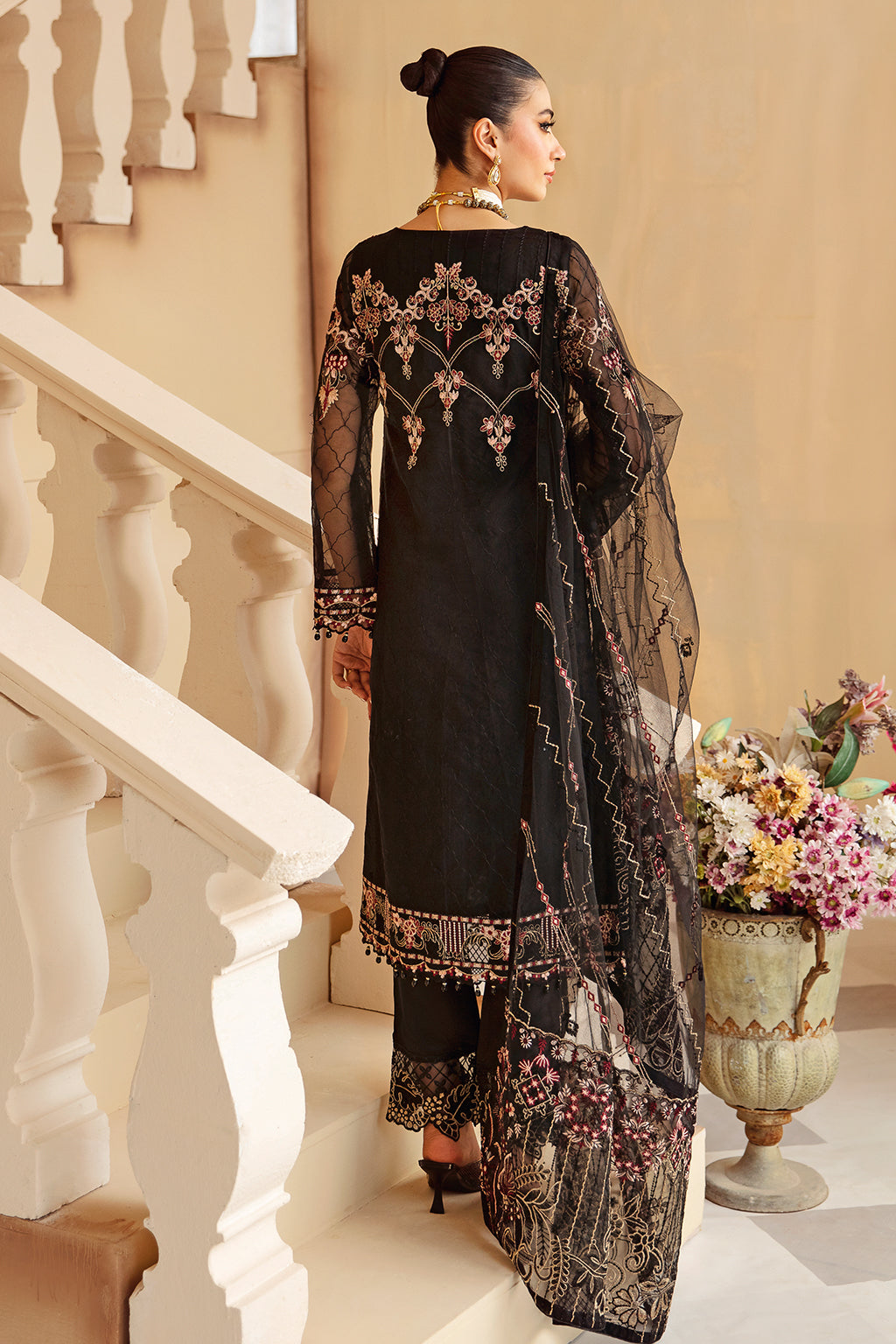 Ramsha | Minhal Organza Collection | M-1205