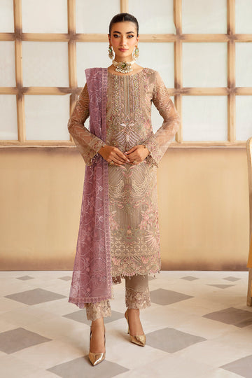 Ramsha | Minhal Organza Collection |  M-1206