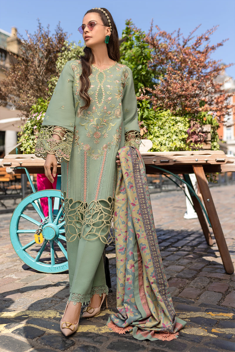 Rangrasiya | Carnation Winter Shawl | Lisa