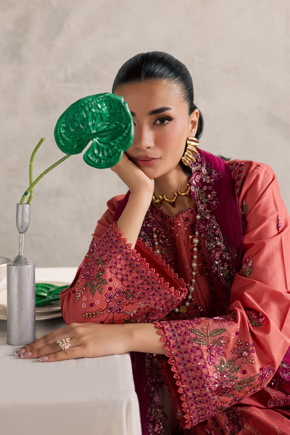 Batik | Festive Eid 26 | Rust Nazneen