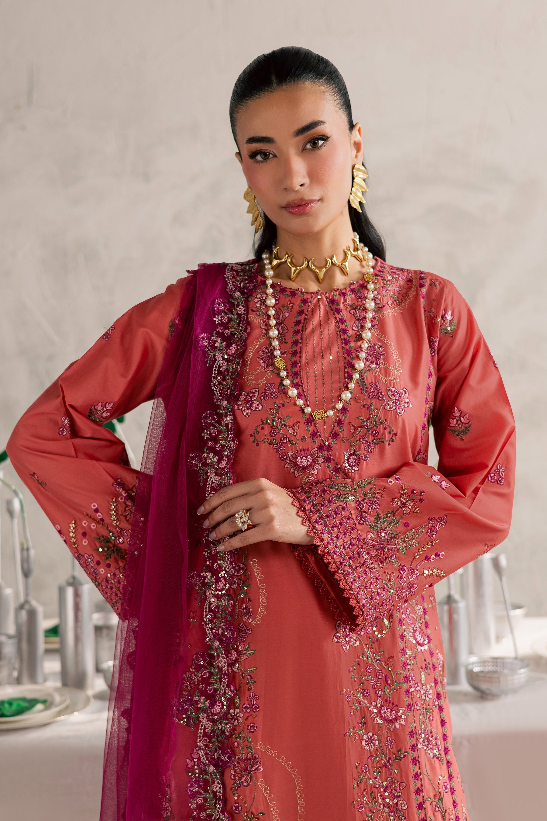 Batik | Festive Eid 26 | Rust Nazneen