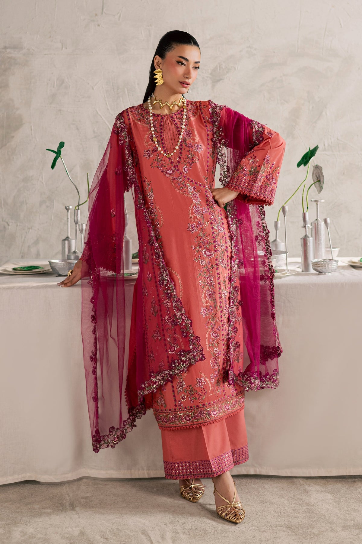Batik | Festive Eid 26 | Rust Nazneen