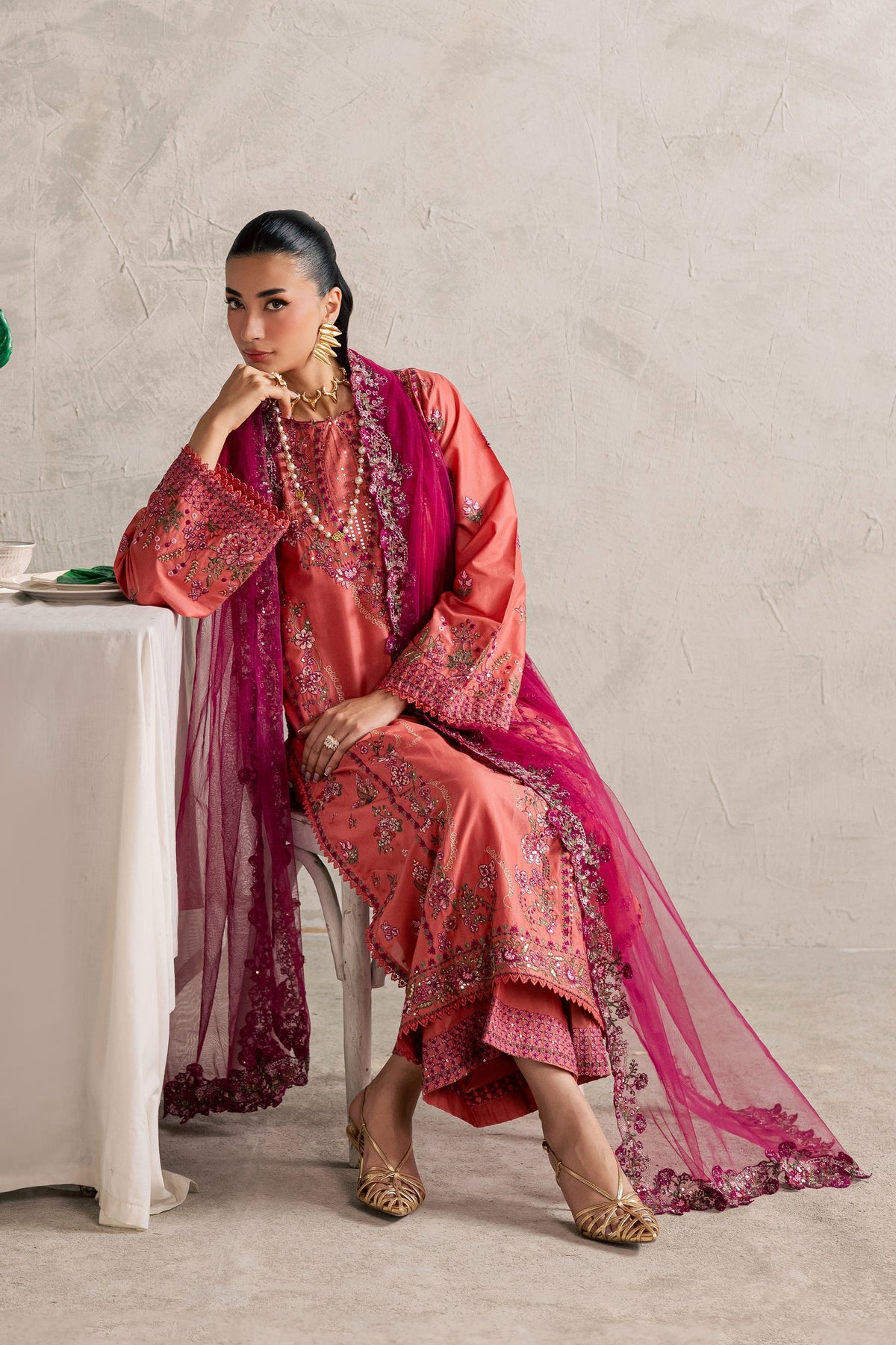 Batik | Festive Eid 26 | Rust Nazneen