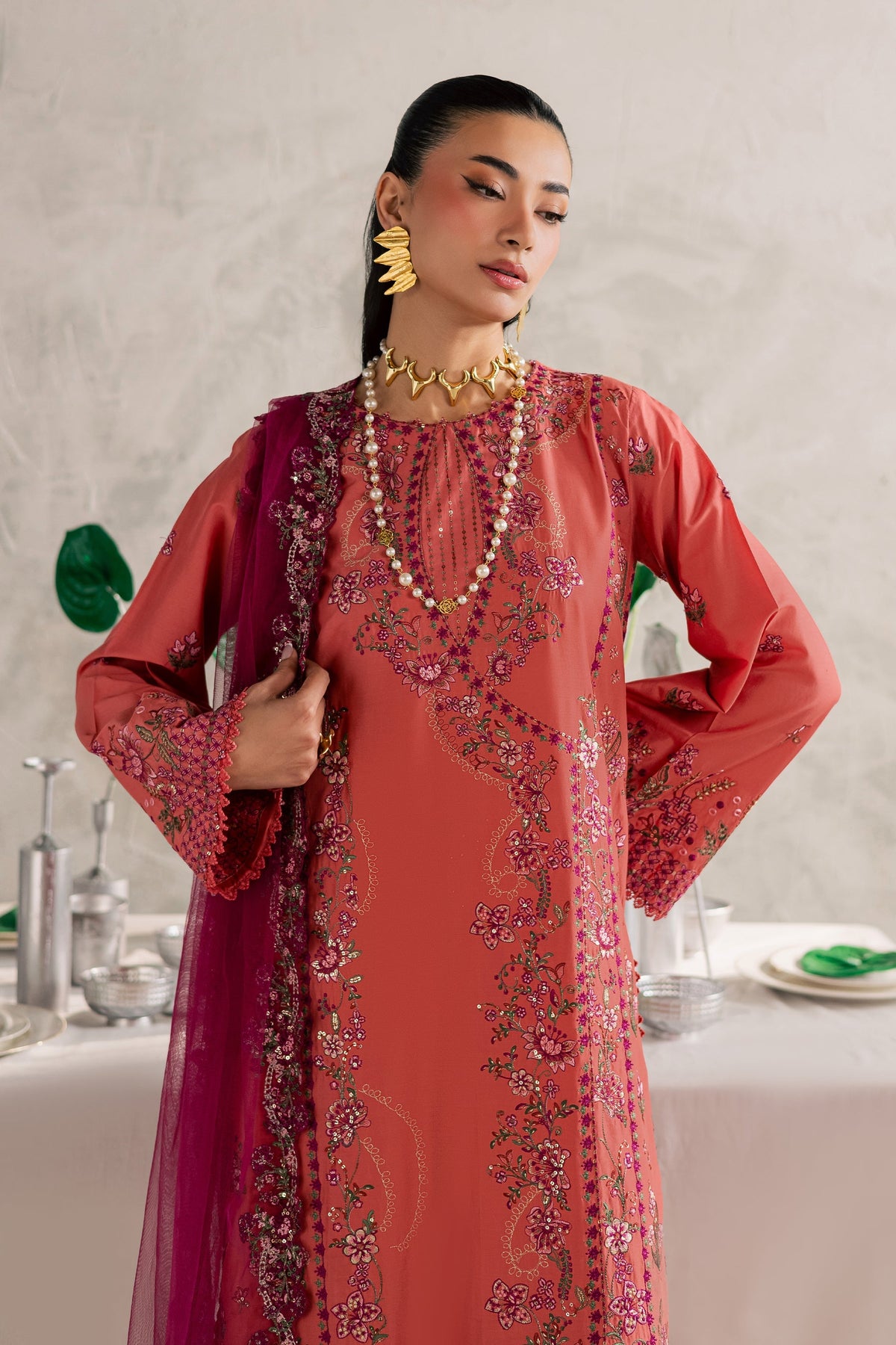 Batik | Festive Eid 26 | Rust Nazneen