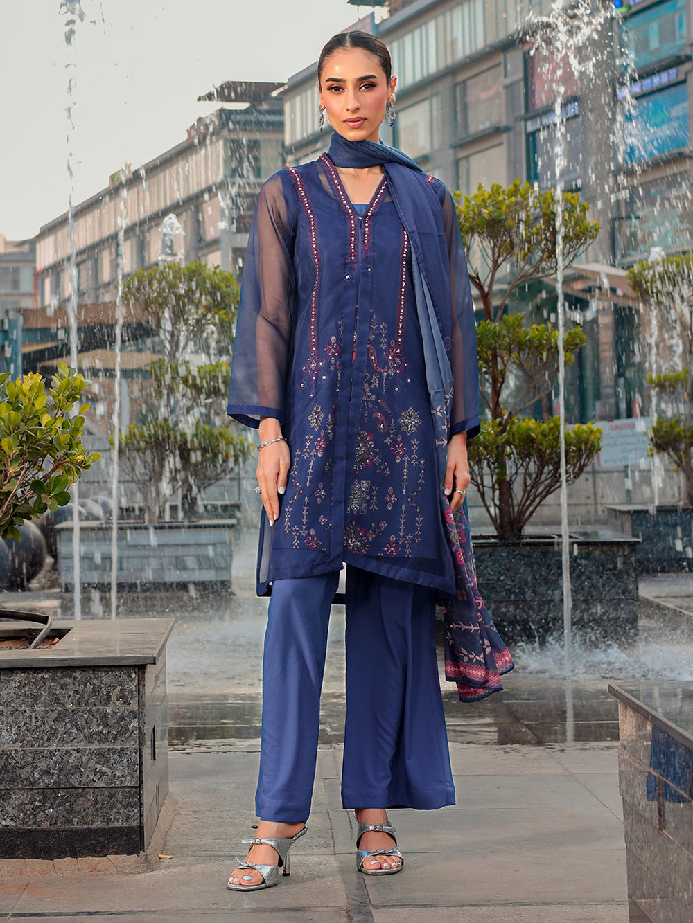 Ain | Raya Luxury Formals | AN-164 SAPPHIRE