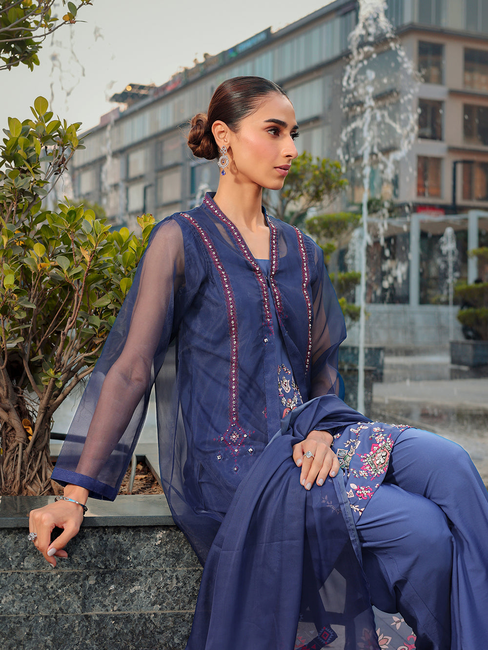 Ain | Raya Luxury Formals | AN-164 SAPPHIRE