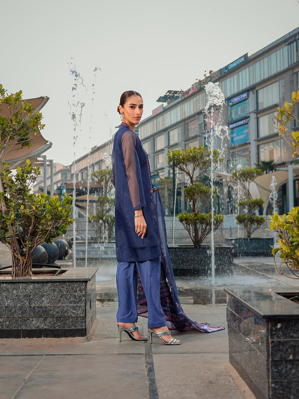 Ain | Raya Luxury Formals | AN-164 SAPPHIRE