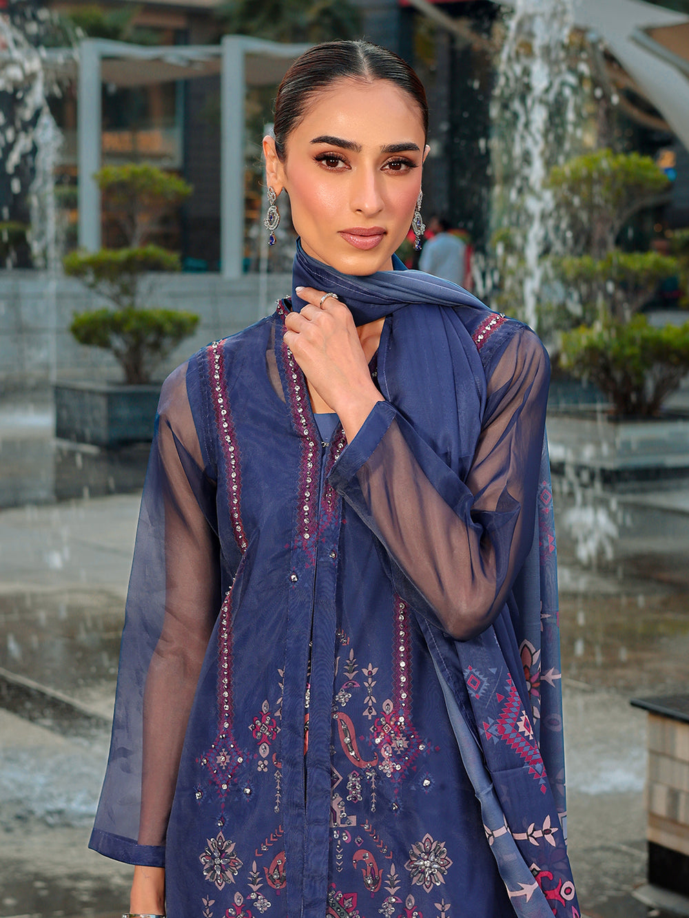 Ain | Raya Luxury Formals | AN-164 SAPPHIRE